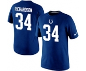 Mens Indianapolis Colts Trent Richardson Nike Royal Blue Player Pride Name and Number T-Shirt