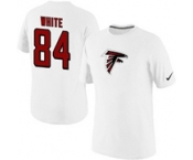 Nike Atlanta Falcons Roddy White Name & Number T-Shirt White