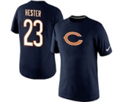 Nike Chicago Bears Devin Hester Pride Name & Number T-Shirt Blue