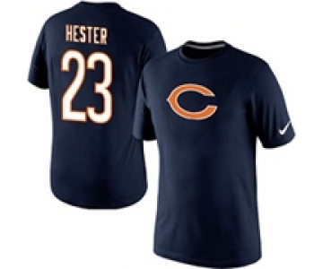 Nike Chicago Bears Devin Hester Pride Name & Number T-Shirt Blue