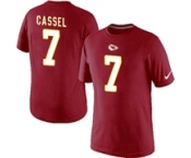 Nike Kansas City Chiefs 7 CASSEL Pride Name & Number T-Shirt Red