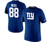 Nike New York Giants Hakeem Nicks Name & Number T-Shirt