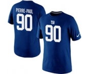 Nike New York Giants Jason Pierre-Paul Pride Name & Number T-Shirt Blue