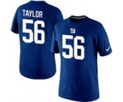 Nike New York Giants Lawrence Taylor Pride Name & Number T-Shirt Blue