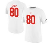 Nike New York Giants Victor Cruz Pride Name & Number T-Shirt White