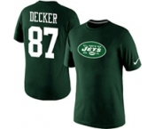 Nike New York Jets Eric Decker Name & Number T-Shirt