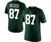 Nike New York Jets Eric Decker Pride Name & Number T-Shirt Green