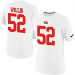 Nike San Francisco 49ers Patrick Willis Pride Name & Number T-Shirt White