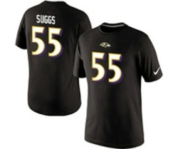 Terrell Suggs Baltimore Ravens Nike Player Pride Name & Number T-Shirt Black