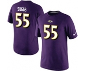 Terrell Suggs Baltimore Ravens Nike Player Pride Name & Number T-Shirt Purple