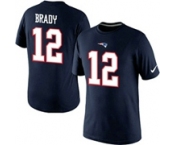 Tom Brady New England Patriots Nike Player Pride Name & Number T-Shirt Blue