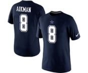 Troy Aikman Dallas Cowboys Nike Player Pride Name & Number T-Shirt Blue