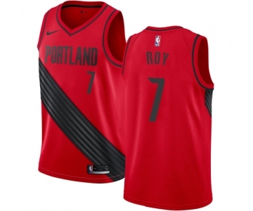 Women's Nike Portland Trail Blazers #7 Brandon Roy Swingman Red Alternate NBA Jersey Statement Edition