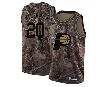 Youth Nike Indiana Pacers #20 Doug McDermott Swingman Camo Realtree Collection NBA Jersey