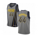 Youth Nike Indiana Pacers #44 Bojan Bogdanovic Swingman Gray NBA Jersey - City Edition