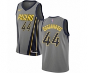 Youth Nike Indiana Pacers #44 Bojan Bogdanovic Swingman Gray NBA Jersey - City Edition