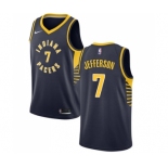 Youth Nike Indiana Pacers #7 Al Jefferson Authentic Navy Blue Road NBA Jersey - Icon Edition