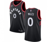 Youth Nike Toronto Raptors #0 C.J. Miles Swingman Black Alternate NBA Jersey Statement Edition