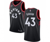 Youth Nike Toronto Raptors #43 Pascal Siakam Swingman Black Alternate NBA Jersey Statement Edition