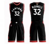 Youth Toronto Raptors #32 KJ McDaniels Swingman Black 2019 Basketball Finals Bound Suit Jersey Statement Edition