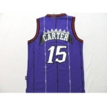 youth nba jersey toronto raptors #15 carter purple