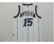 youth nba jersey toronto raptors #15 carter white