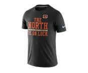 Men's Cincinnati Bengals Nike Black 2015 AFC North Division Champions T-Shirt