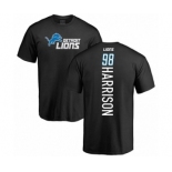 NFL Nike Detroit Lions #98 Damon Harrison Black Backer T-Shirt