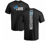 NFL Nike Detroit Lions #98 Damon Harrison Black Backer T-Shirt