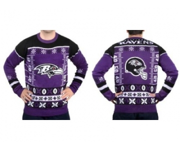 Nike Baltimore Ravens Men's Ugly Sweater