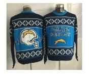 Nike San Diego Chargers Men''s Ugly Sweater