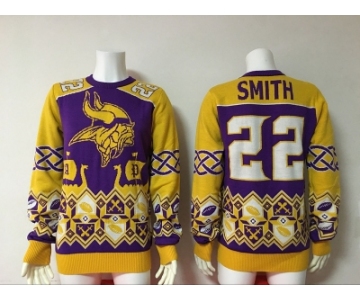 Nike Minnesota Vikings #22 Harrison Smith Sweater