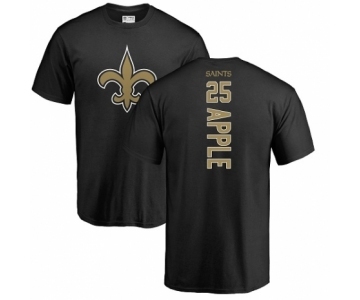 NFL Nike New Orleans Saints #25 Eli Apple Black Backer T-Shirt