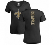 NFL Women's Nike New Orleans Saints #25 Eli Apple Black Backer Slim Fit T-Shirt