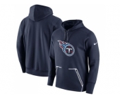 Men Tennessee Titans Nike Navy Champ Drive Vapor Speed Pullover Hoodie