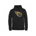 Men''s Tennessee Titans Pro Line Black Gold Collection Pullover Hoodie