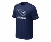 Men's Tennessee Titans Nike Cardinal Facility T-Shirt D.Blue