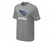 Men's Tennessee Titans Nike Cardinal Facility T-Shirt L.Grey