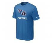 Men's Tennessee Titans Nike Cardinal Facility T-Shirt light Blue