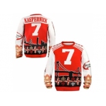 Nike San Francisco 49ers #7 Colin Kaepernick Red White Men''s Ugly Sweater