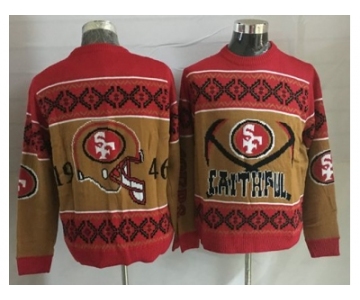 Nike San Francisco 49ers Men's Ugly Sweater_1