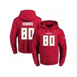 Men Tampa Bay Buccaneers #80 O. J. Howard Stitched Black Anthracite Salute to Service Player Performance Hoodie (2)