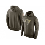 Men''s Tampa Bay Buccaneers Nike Olive Salute To Service KO Performance Hoodie