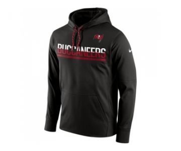 Men's Tampa Bay Buccaneers Nike Pewter Sideline Circuit Pullover Performance Hoodie