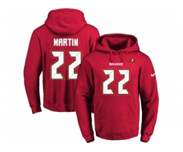 Nike Tampa Bay Buccaneers #22 Doug Martin Red Name & Number Pullover NFL Hoodie