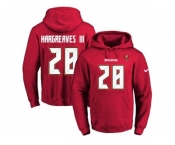 Nike Tampa Bay Buccaneers #28 Vernon Hargreaves III Red Name & Number Pullover NFL Hoodie