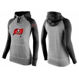 Women Nike Tampa Bay Buccaneers Performance Hoodie Grey & Black