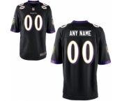 Youth Nike Nfl Jerseys Baltimore Ravens Customized Black Jersey