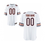 Youth Nike Nfl Jerseys Chicago Bears Customized White Jersey