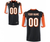 Youth Nike Nfl Jerseys Cincinnati Bengals Customized Black Jersey